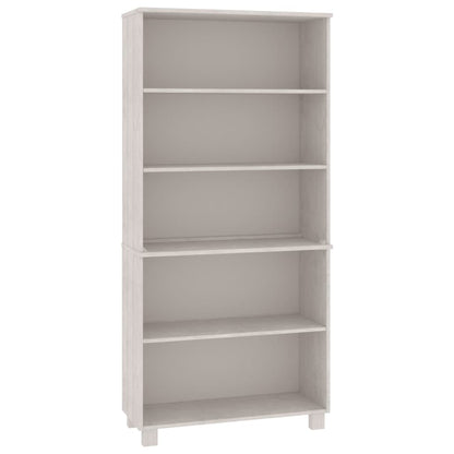 vidaXL Drawer Cabinet Bookshelf with Storage Shelves HAMAR Solid Wood Pine-2