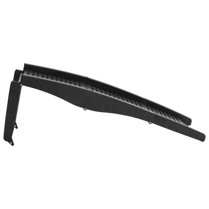 vidaXL Folding Dog Ramp Black 60.2"x15.7"x4.9" Plastic-4