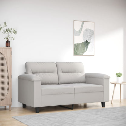 vidaXL Sofa Chair Living Room Upholstered Chair with Armrest Microfiber Fabric-13