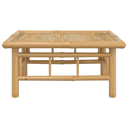vidaXL Patio Table 25.6"x21.7"x11.8" Bamboo-2