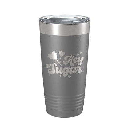 Hey Sugar Tumbler Valentine's Day Gift Travel Mug Insulated Laser Engraved Coffee Cup Retro 20 oz-16