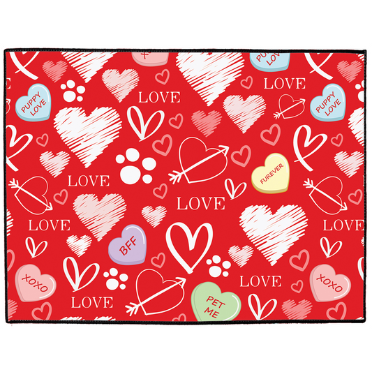 Puppy Love Dog Mat-0