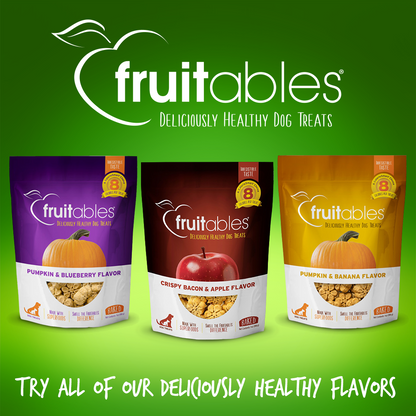 Fruitables Pumpkin & Apple Mix Dog Treats (8x7 Oz)-5