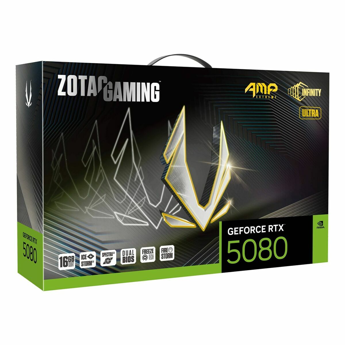 Graphics card Zotac ZT-B50800BU-10P GEFORCE RTX 5080 16 GB GDDR6X GDDR7-12