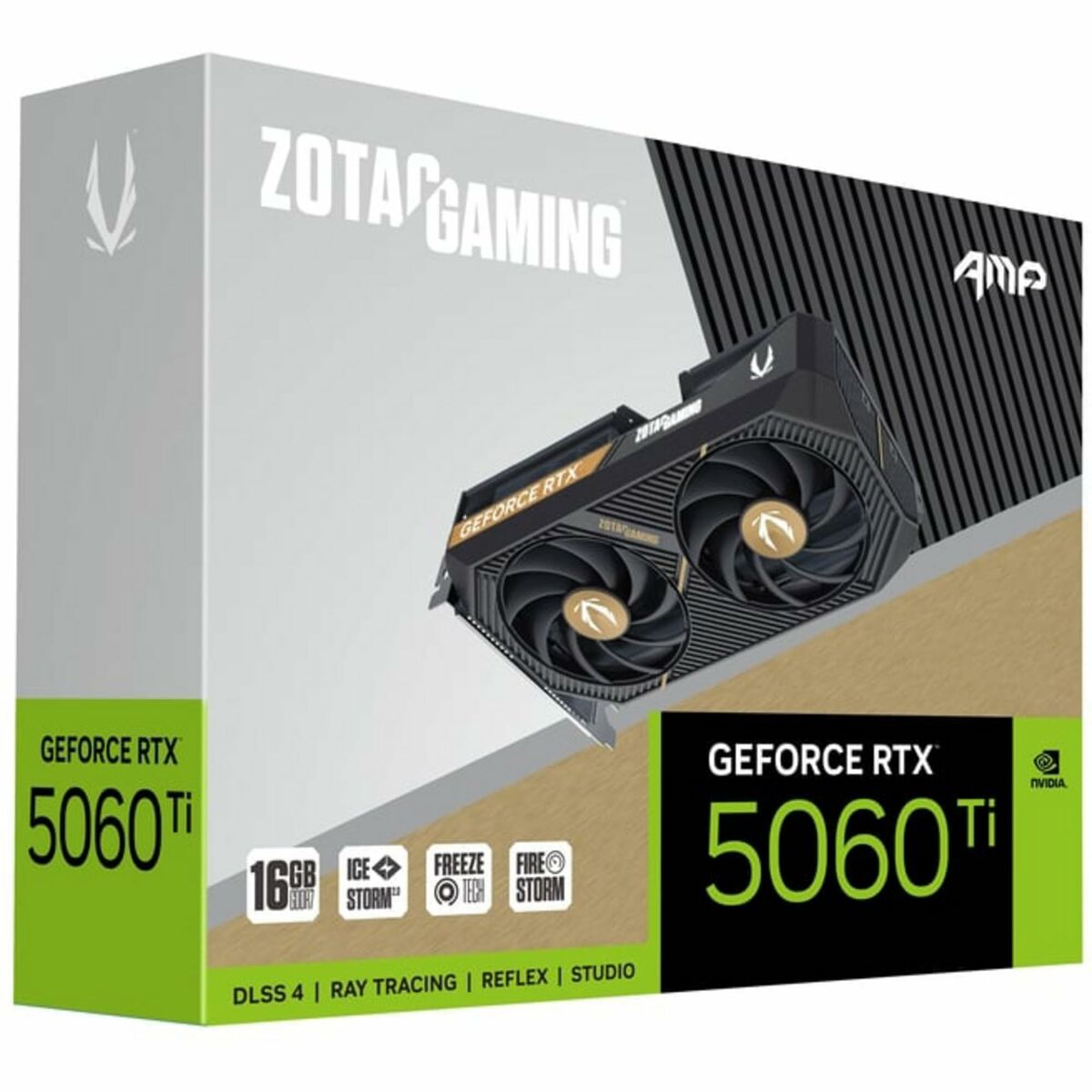 Graphics card Zotac ZT-B50620F-10M geforce rtx 5060 ti 16 GB GDDR7-3