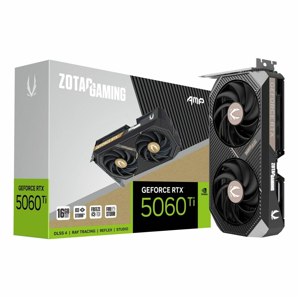 Graphics card Zotac ZT-B50620F-10M geforce rtx 5060 ti 16 GB GDDR7-13