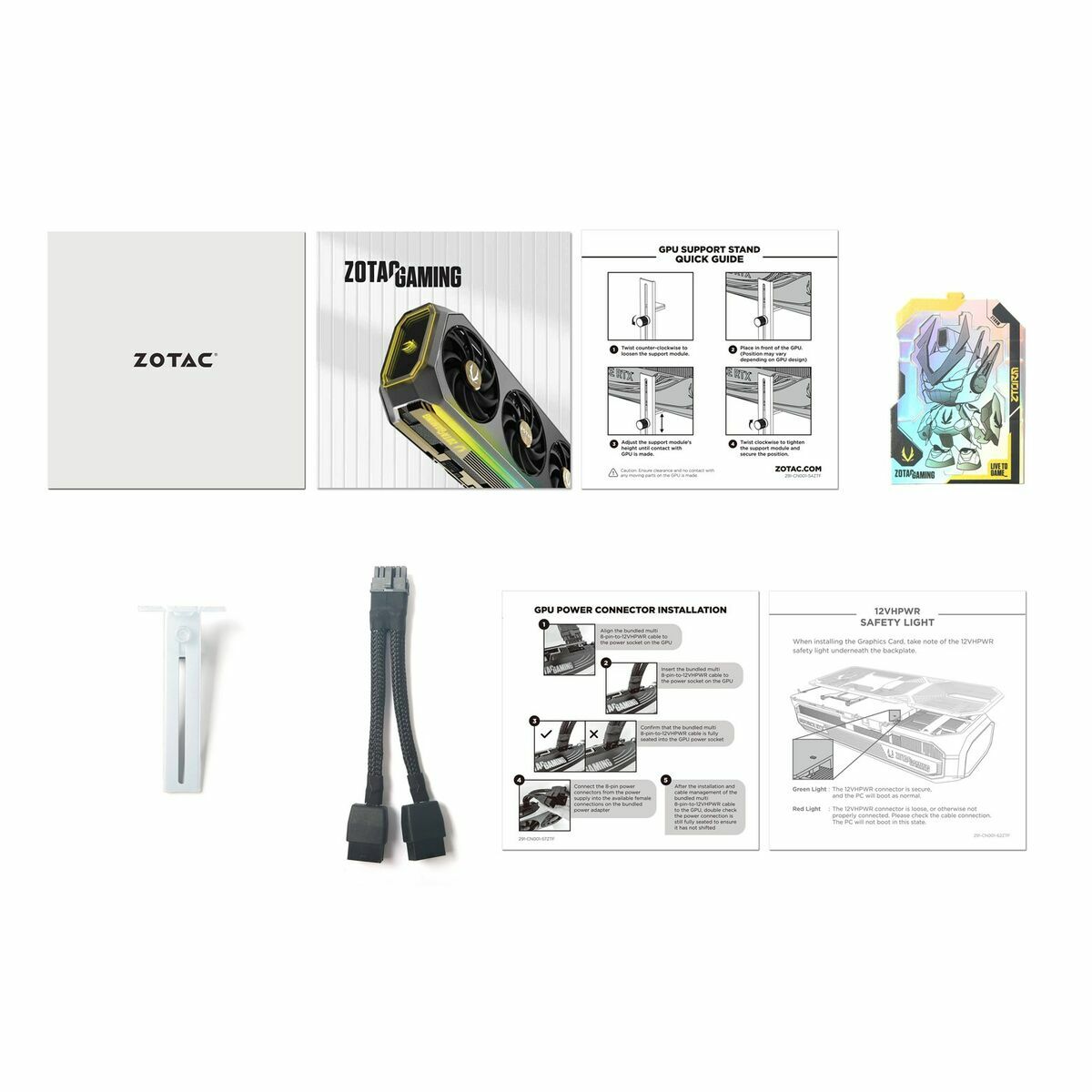 Graphics card Zotac ZT-B50700FQ-10P nvidia geforce rtx 5070 12 GB GDDR7-5