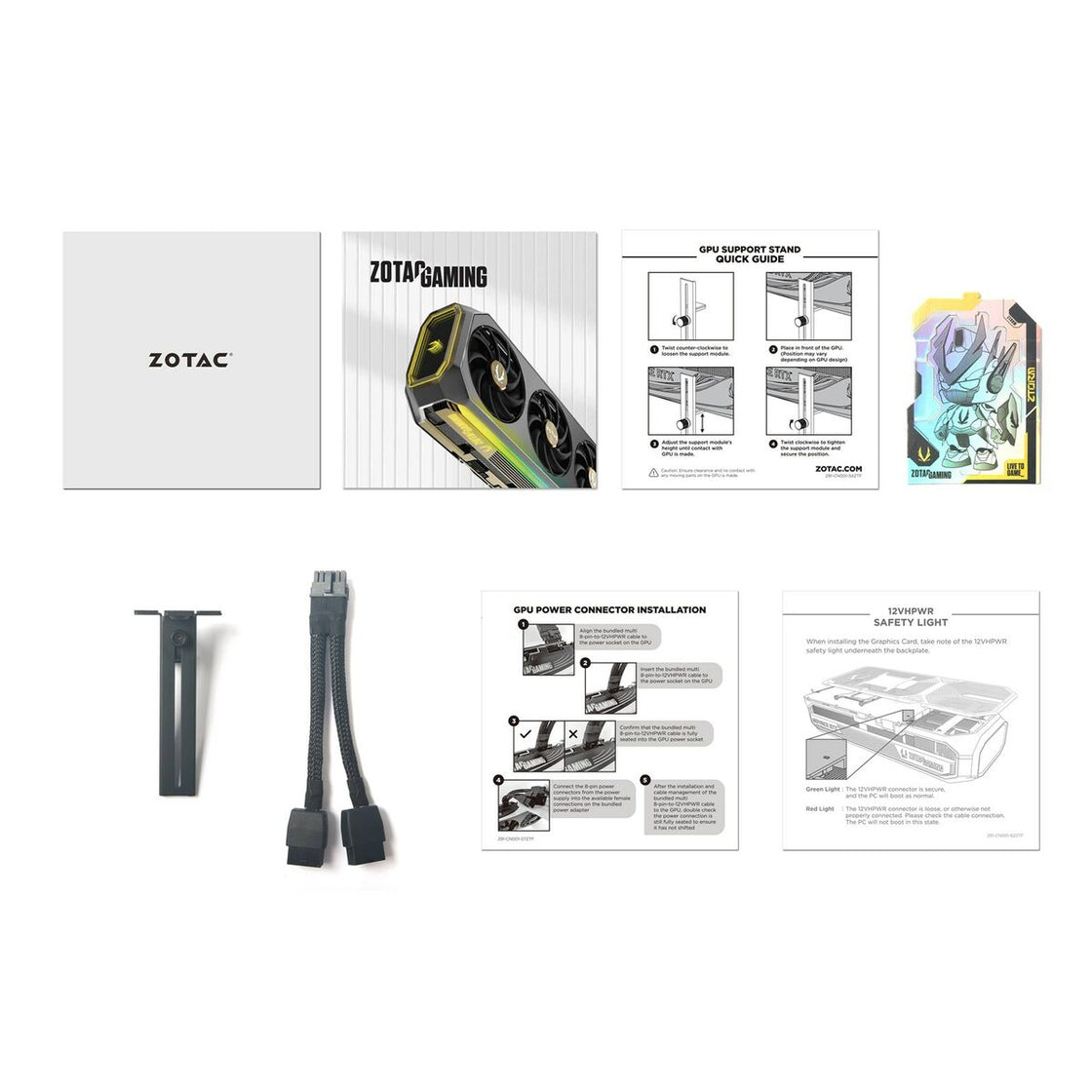 Graphics card Zotac ZT-B50700J-10P nvidia geforce rtx 5070 12 GB-4