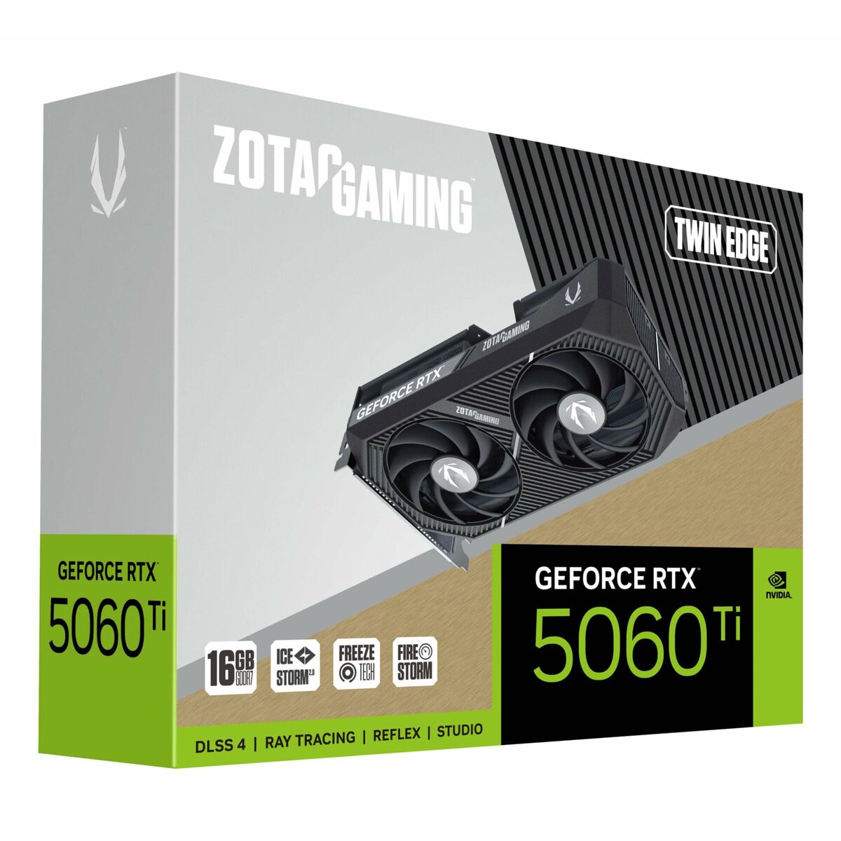 Graphics card Zotac ZT-B50620E-10M geforce rtx 5060 ti 16 GB GDDR7-3