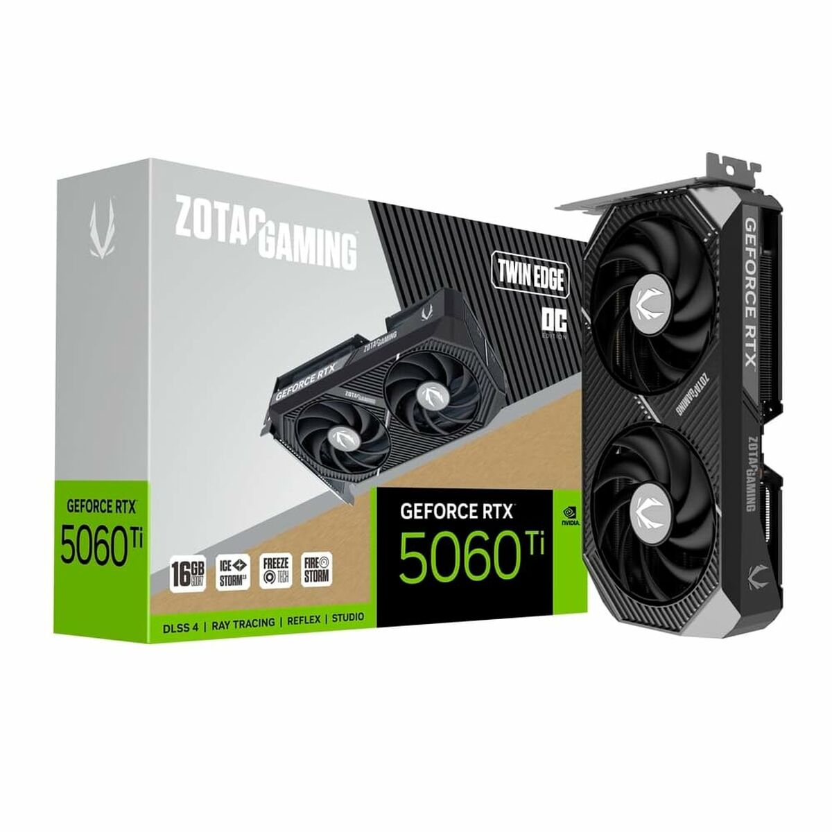 Graphics card Zotac ZT-B50620H-10M geforce rtx 5060 ti 16 GB GDDR7-7