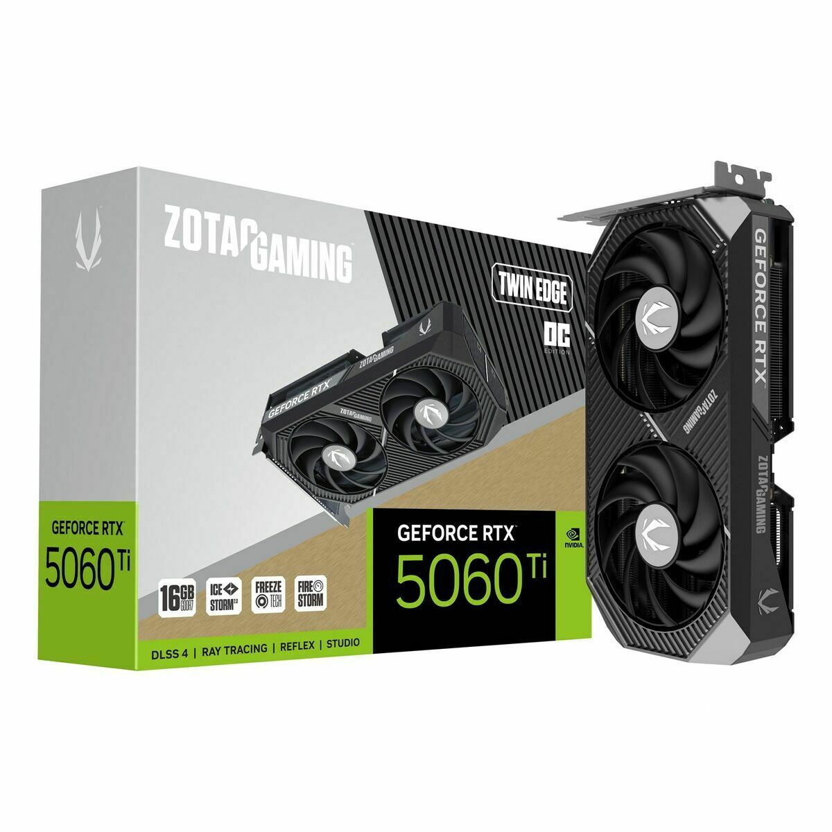 Graphics card Zotac ZT-B50620H-10M geforce rtx 5060 ti 16 GB GDDR7-11