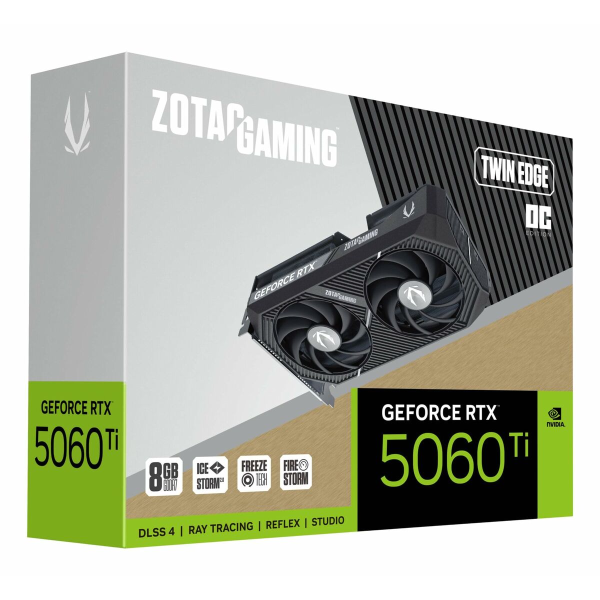 Graphics card Zotac ZT-B50610H-10M geforce rtx 5060 ti 8 GB GDDR7-2