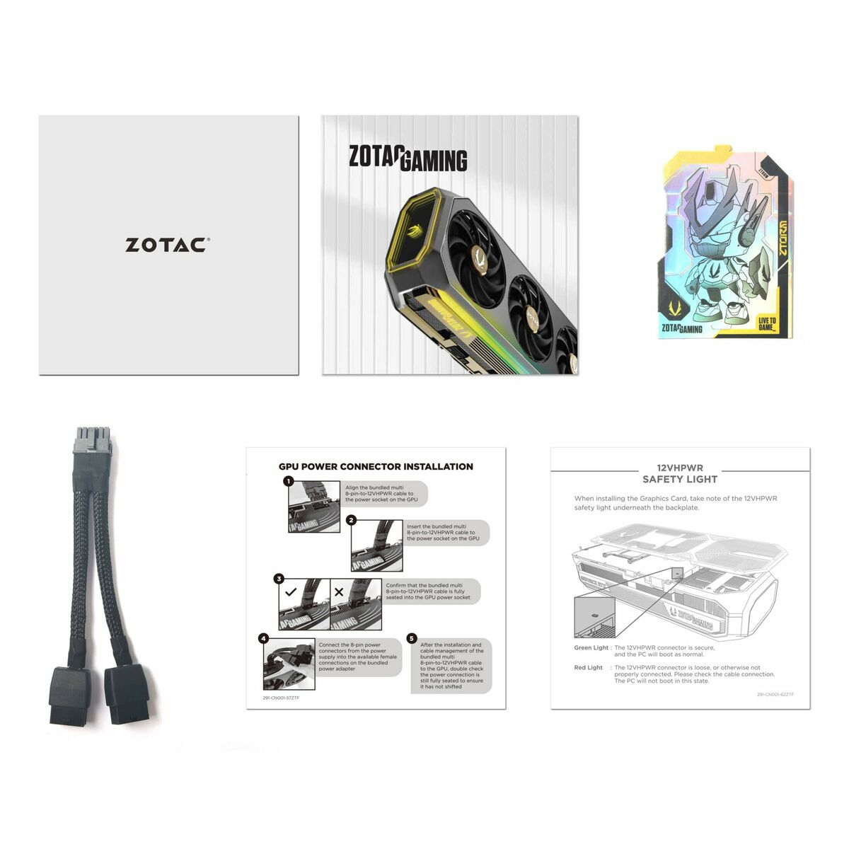 Graphics card Zotac ZT-B50700H-10P 12 GB nvidia geforce rtx 5070 GDDR7-4