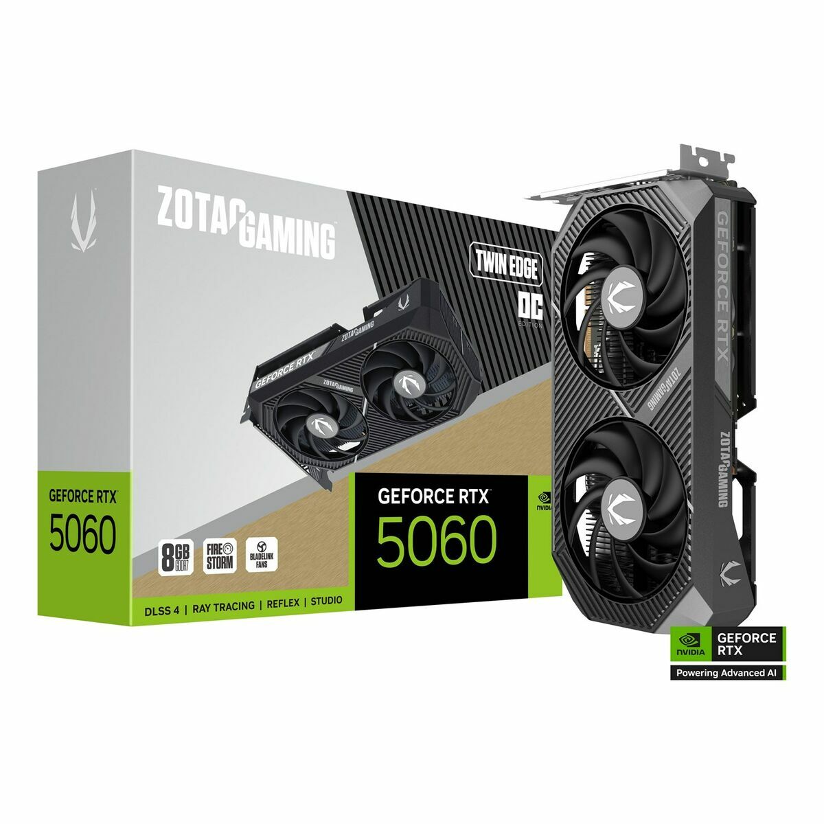 Graphics card Zotac ZT-B50600H-10M GEFORCE RTX 5060 8 GB GDDR7-4