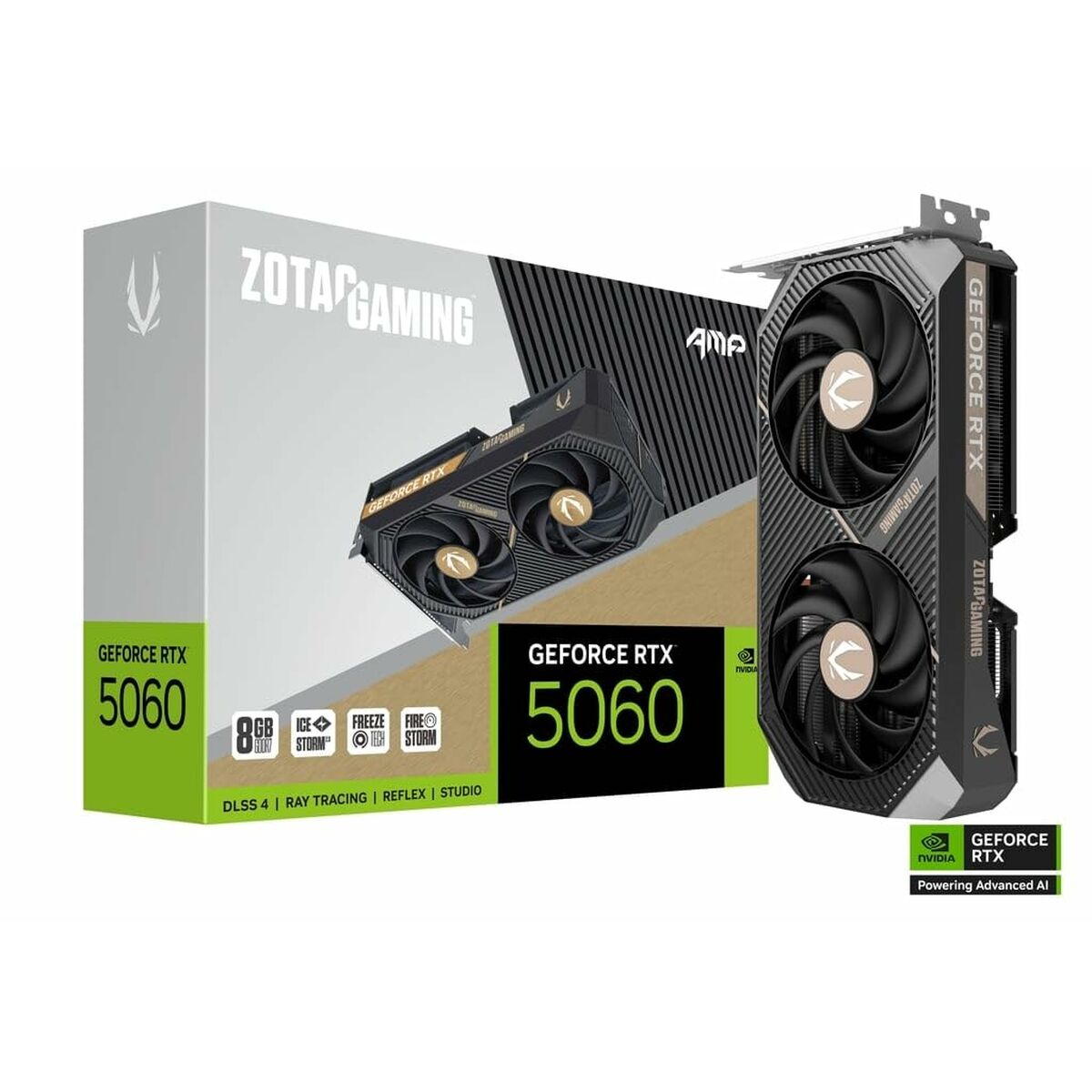 Graphics card Zotac ZT-B50600F-10M 8 GB GEFORCE RTX 5060 GDDR7-15