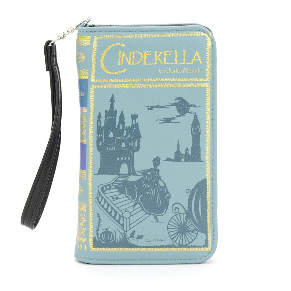 Cinderella Book Wallet Wristlet-0