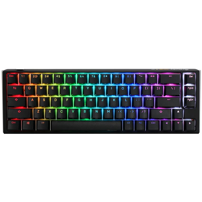Billentyűzet Ducky ONE 3 SF MX Red RGB Premium ABS Magyar (HU) Fekete (DKON2167ST-RHUALCLAWSC1)-0