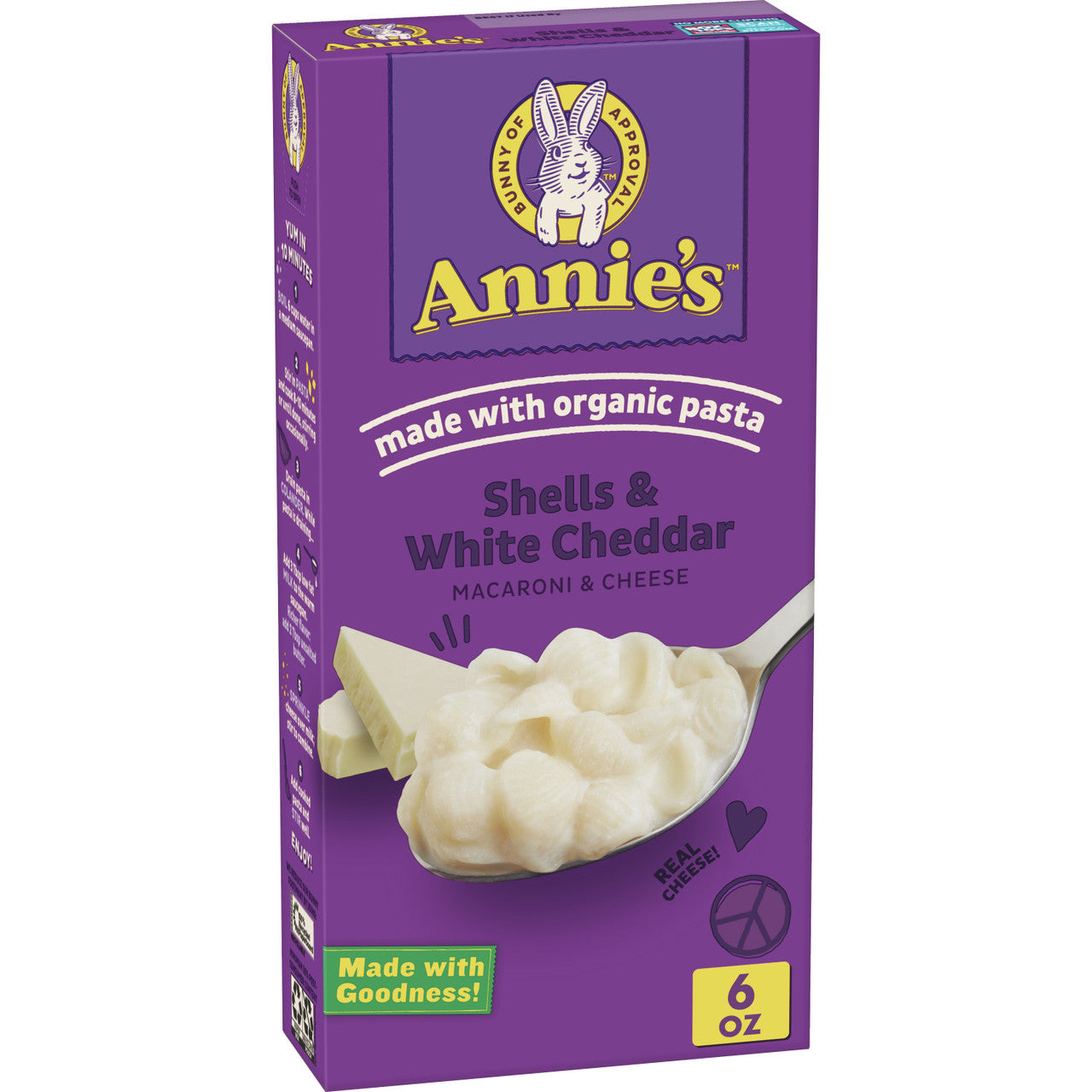 Annie's Shells and White Cheddar (12x6 Oz)-1