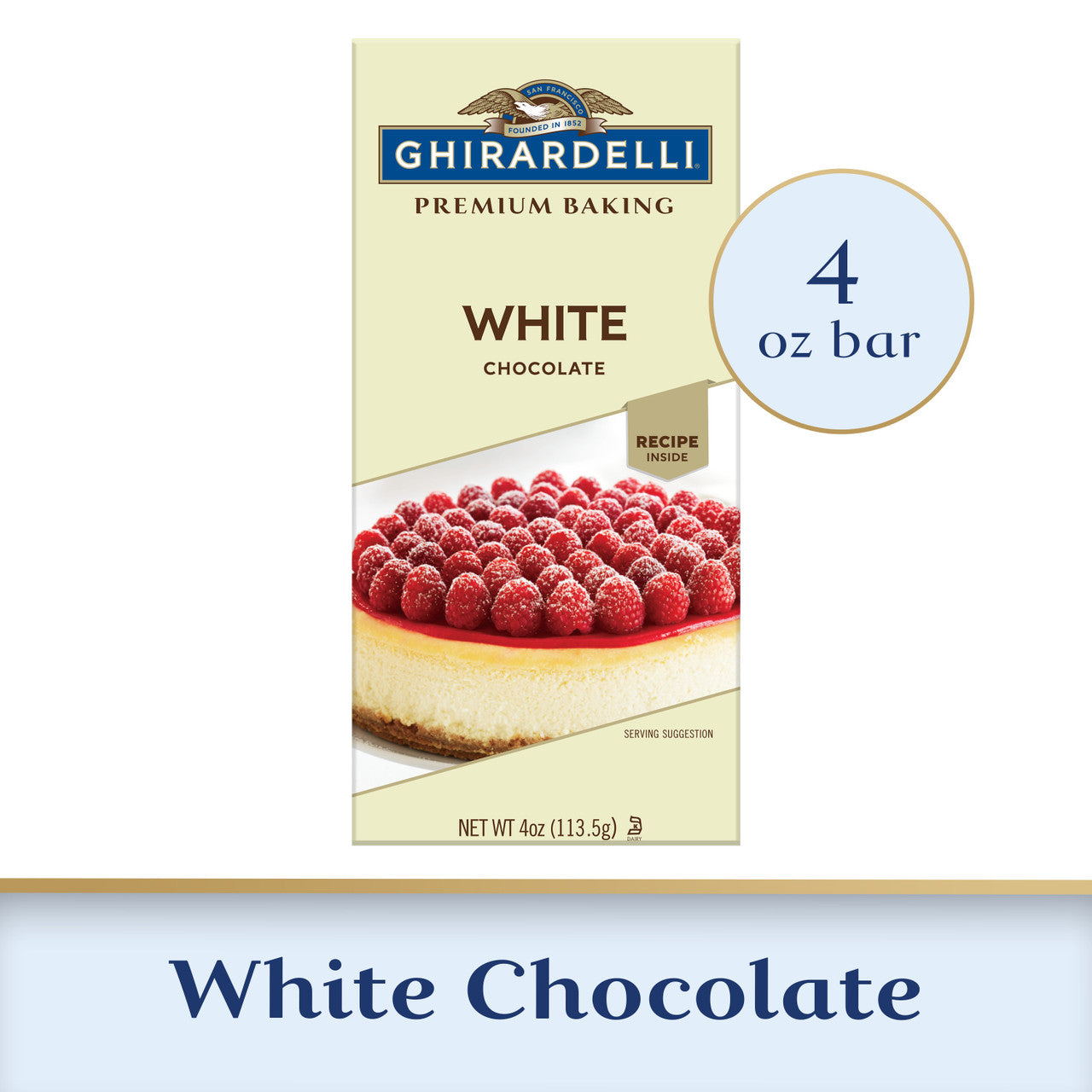 GHIR CLASSIC WHT BKG BAR ( 12 X 4 OZ   )-0