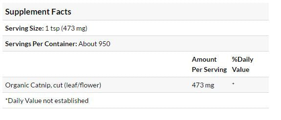 Frontier Herb Catnip Leaf & Flower (1x1lb)-1