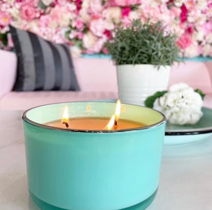 BLUE Luxury Candle Home Decor Scent Light Blue-0