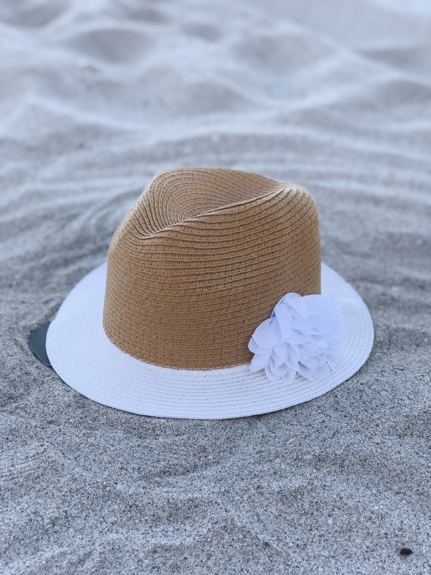 Kids Flower Fedora Hat-1