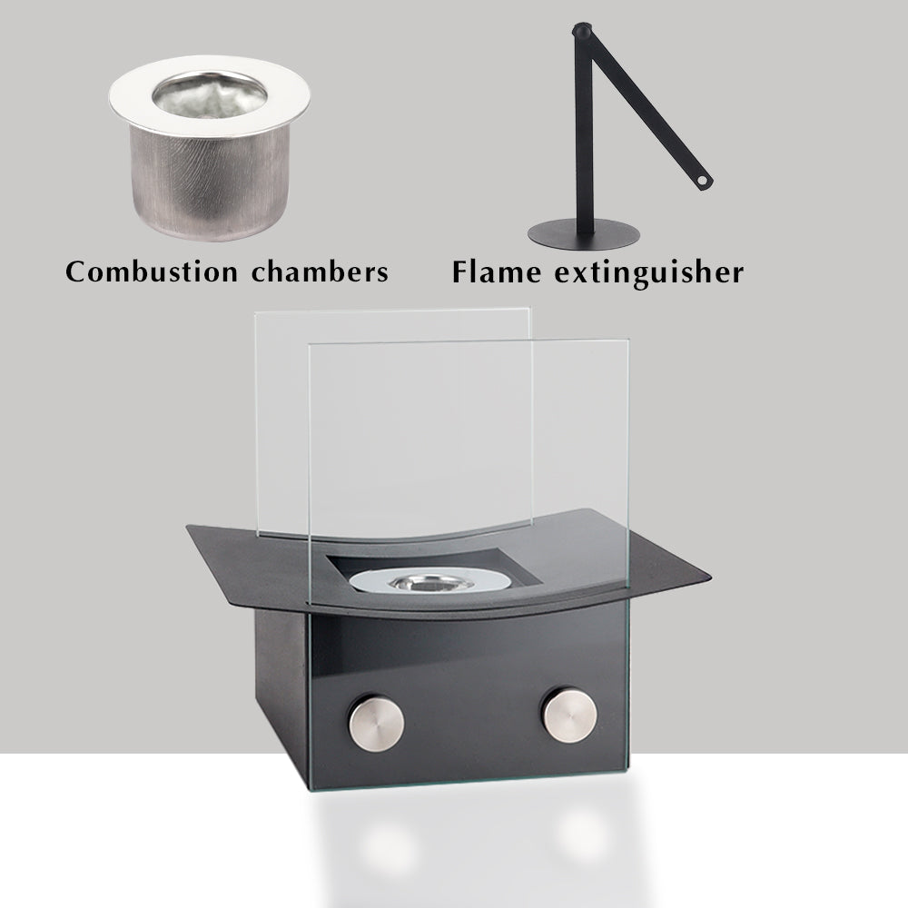 8" H Portable Tabletop Fireplace-2