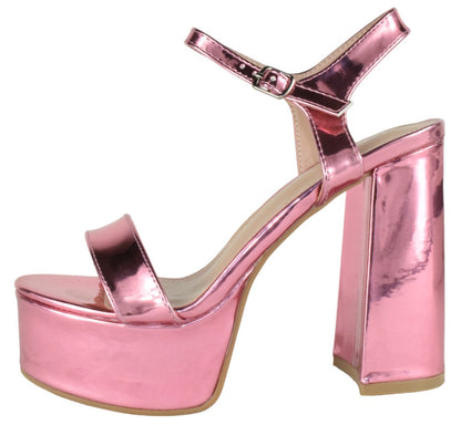 JASMINE-1 Pink Patent Top Moda-1