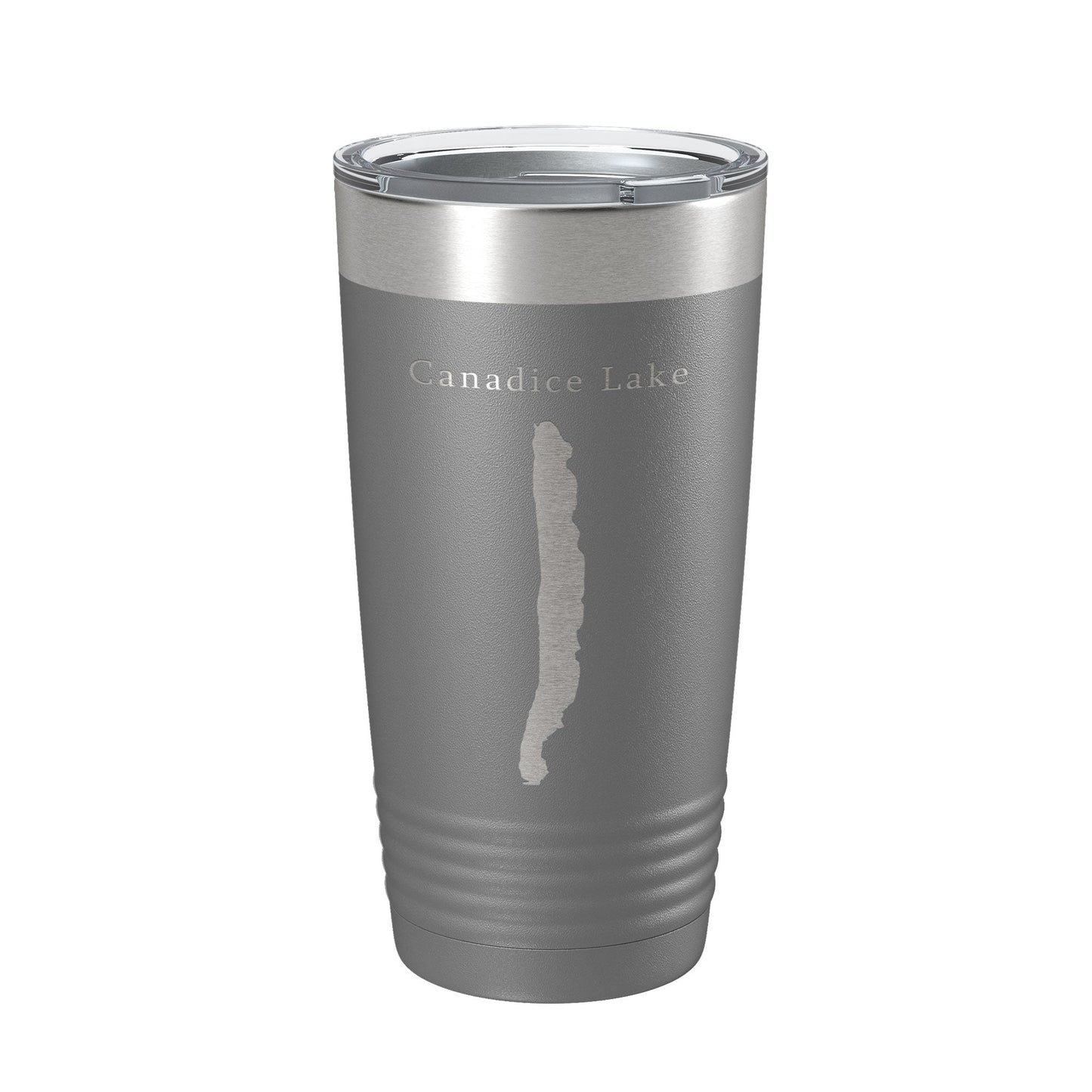 Canadice Lake Map Tumbler Travel Mug Insulated Laser Engraved Coffee Cup New York 20 oz-16