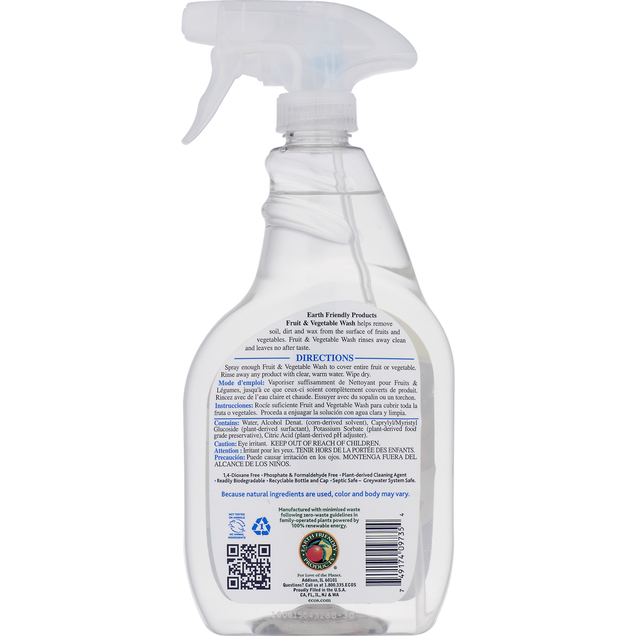 ECOS SPRY FRT VEGI WASH ( 6 X 22 OZ   )-2