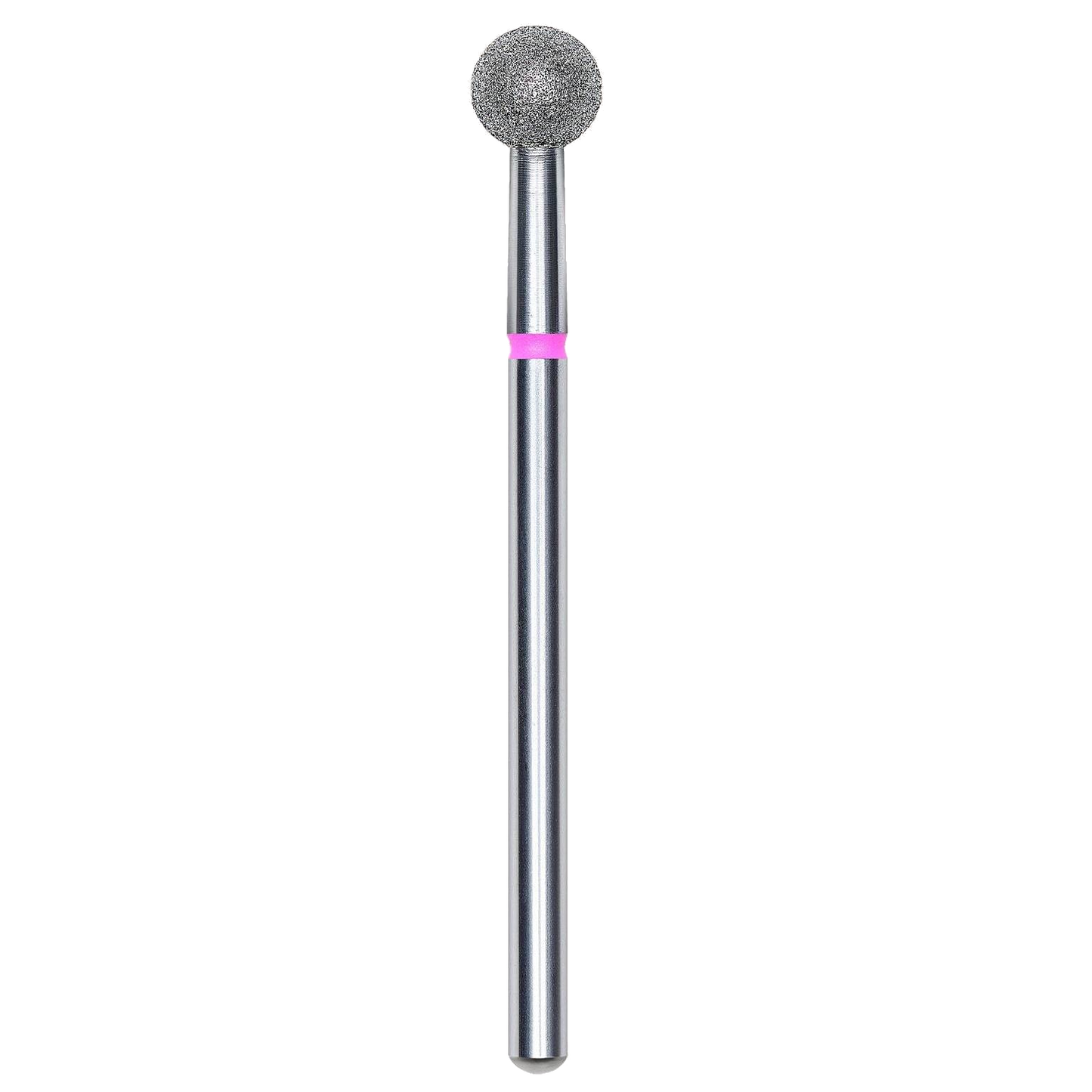 DIAMOND NAIL DRILL BIT, "BALL", RED, HEAD DIAMETER 5MM (FA01R050) - STALEKS™-0