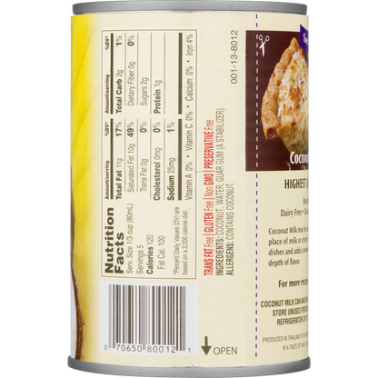A Taste Of Thai Coconut Milk (12x13.5OZ )-6