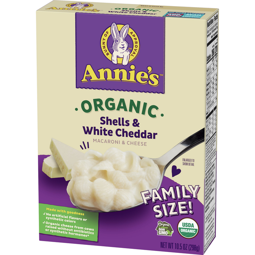 Annie's Shells & Cheddar Family Size (6x10.5 Oz)-2