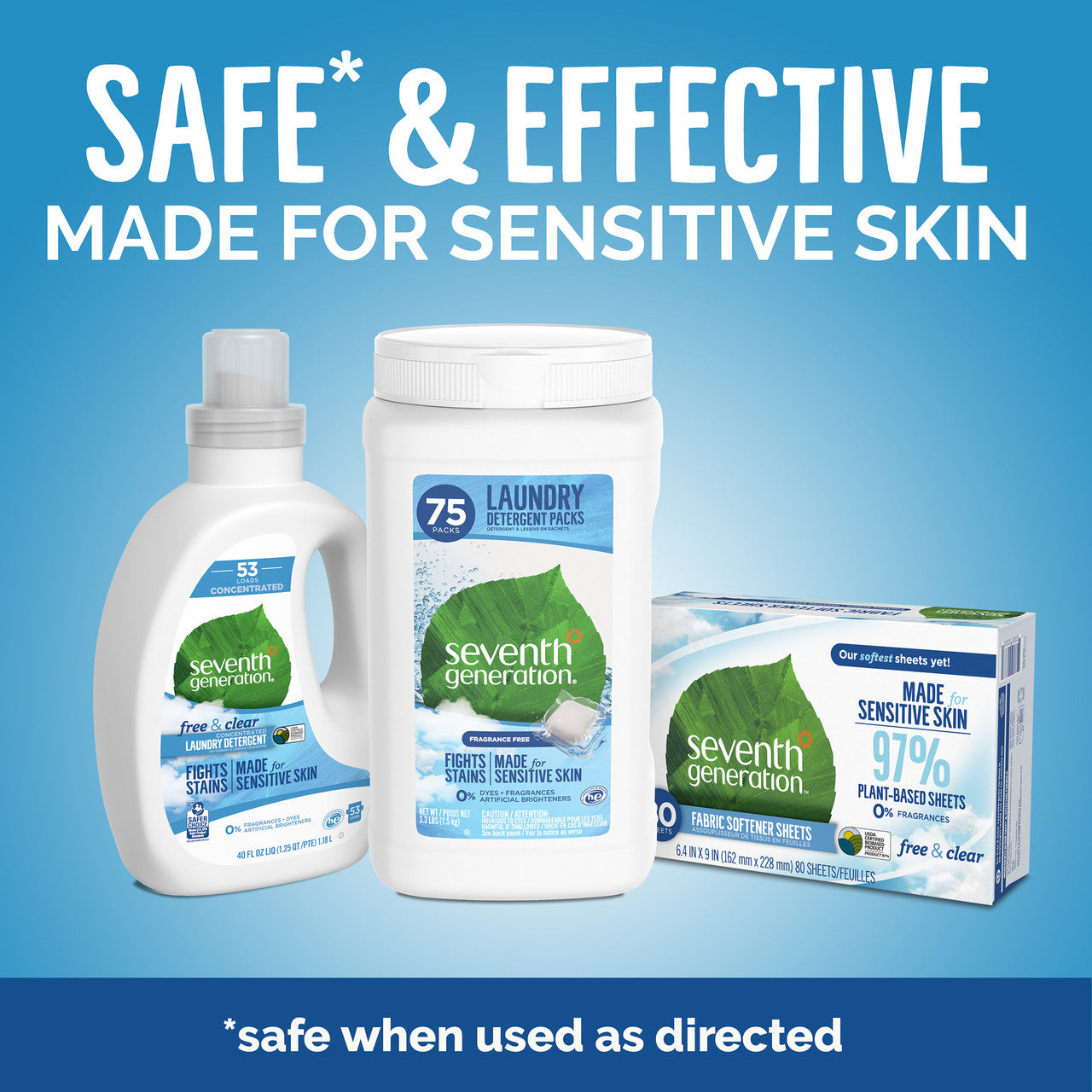 7 GEN F&C FAB SFTNR SHTS ( 4 X 80 CT   )-6