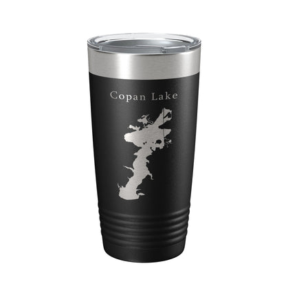 Copan Lake Map Tumbler Travel Mug Insulated Laser Engraved Coffee Cup Oklahoma 20 oz-5