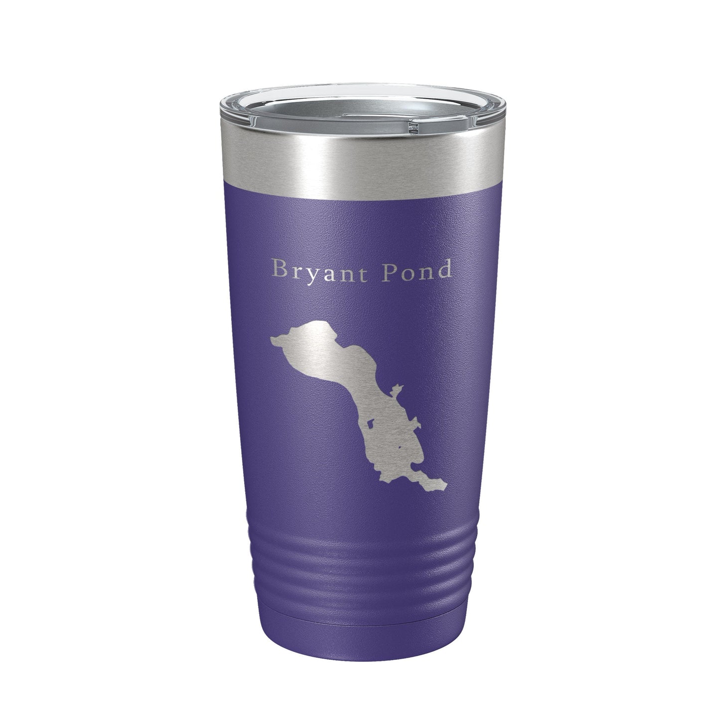 Bryant Pond Lake Christopher Map Tumbler Travel Mug Insulated Laser Engraved Coffee Cup Maine 20 oz-15