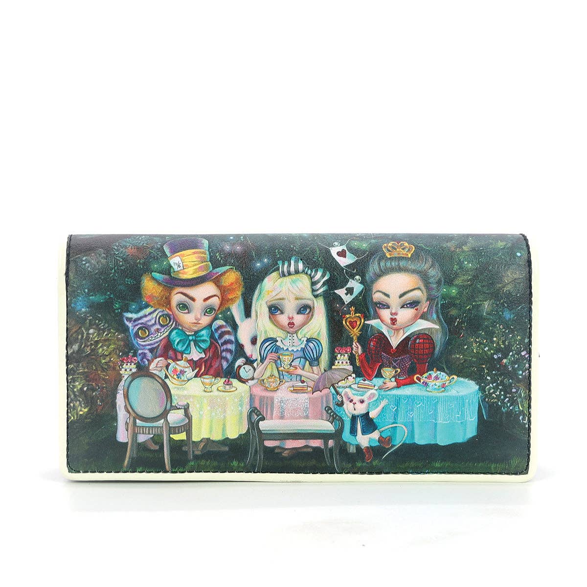 Alice in Wonderland Tea Party Wallet-0