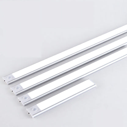 Dimmable LED Motion Sensor Under Closet Light Rechargeable Magnetic Cabinet Lamp-2