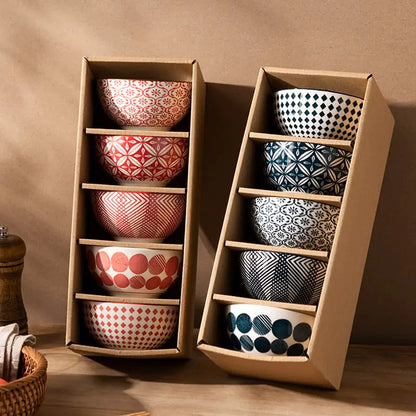Creative Hefeng Ceramic Tableware Gift Box