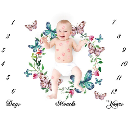 Baby Photography Blanket - Soft Photo Prop Mat