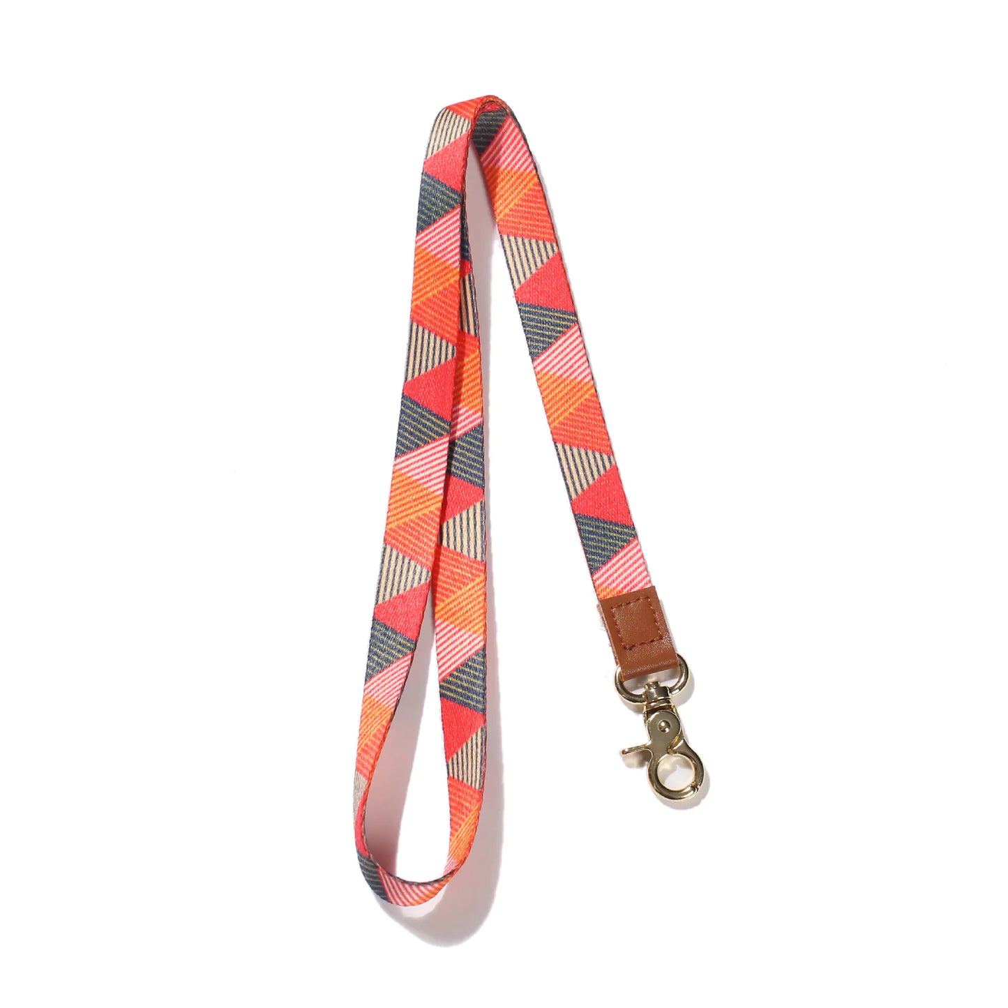 Multicolor Phone Lanyard with Clip and Keychain Holder