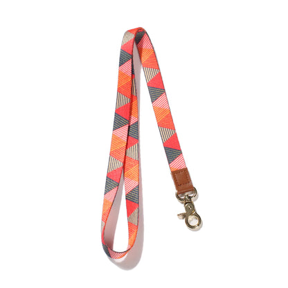 Multicolor Phone Lanyard with Clip and Keychain Holder