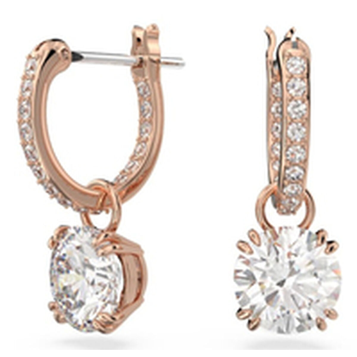 Earrings Swarovski 5639975 Rose gold-0