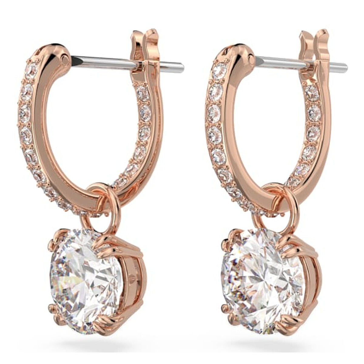 Earrings Swarovski 5639975 Rose gold-2