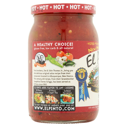 El Pinto Hot Salsa (6x16Oz)-2