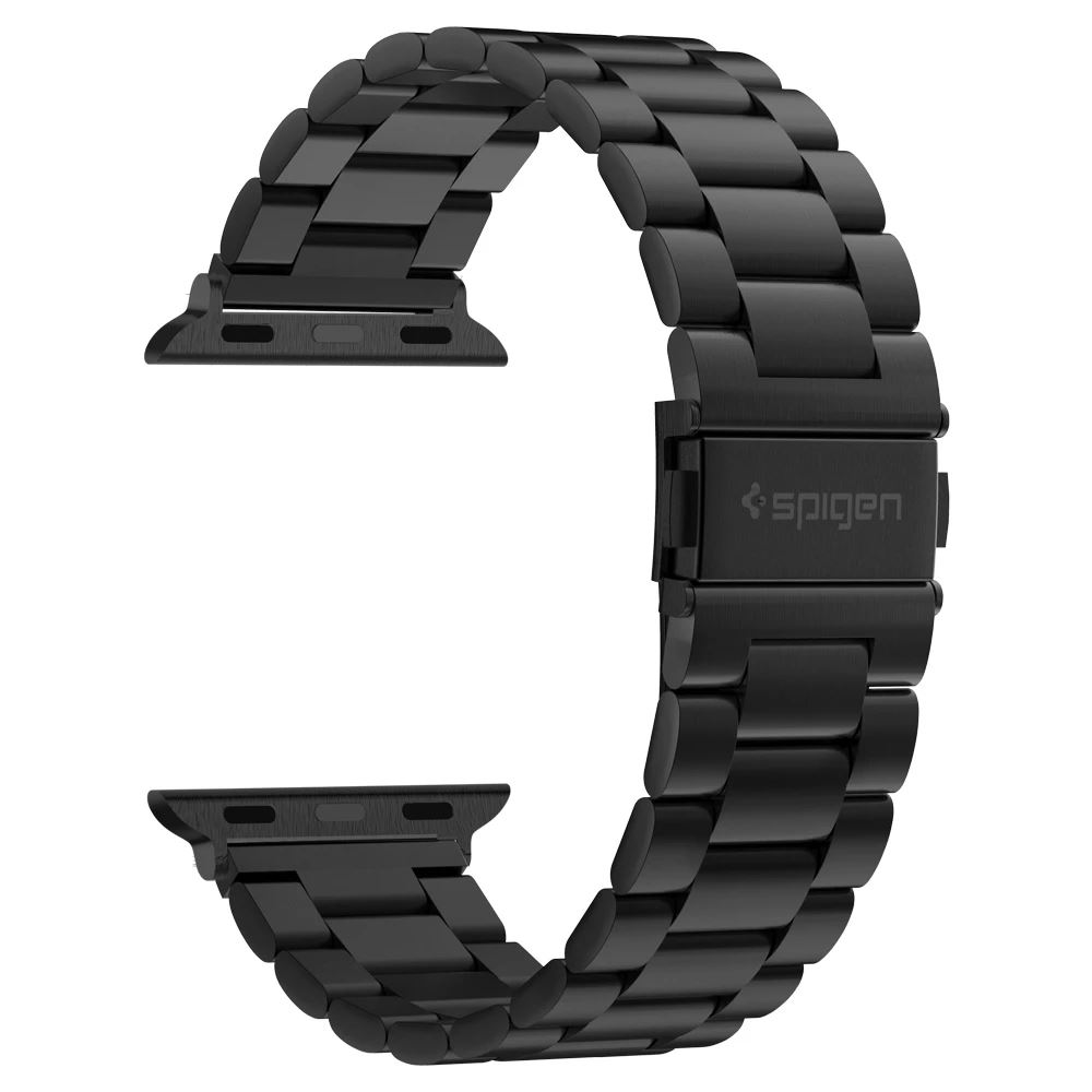 Curea pentru Apple Watch, inox, Spigen Band Modern Fit Apple Watch 44 SE / 6/5/4 / 42mm 3/2/1 Negru (062MP25403)-0