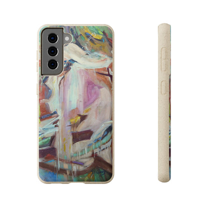 Biodegradable Phone Case with 'All Seasons' Abstract Original Artwork by Barbara Cleary-36