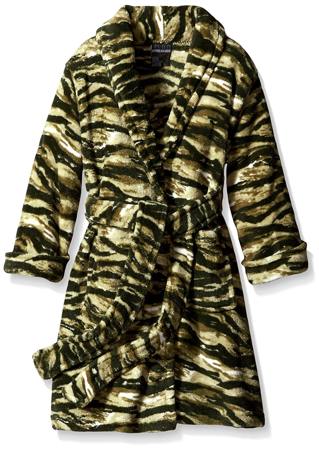 American Hero - Little Boys Soft Plush Cozy Robe-0