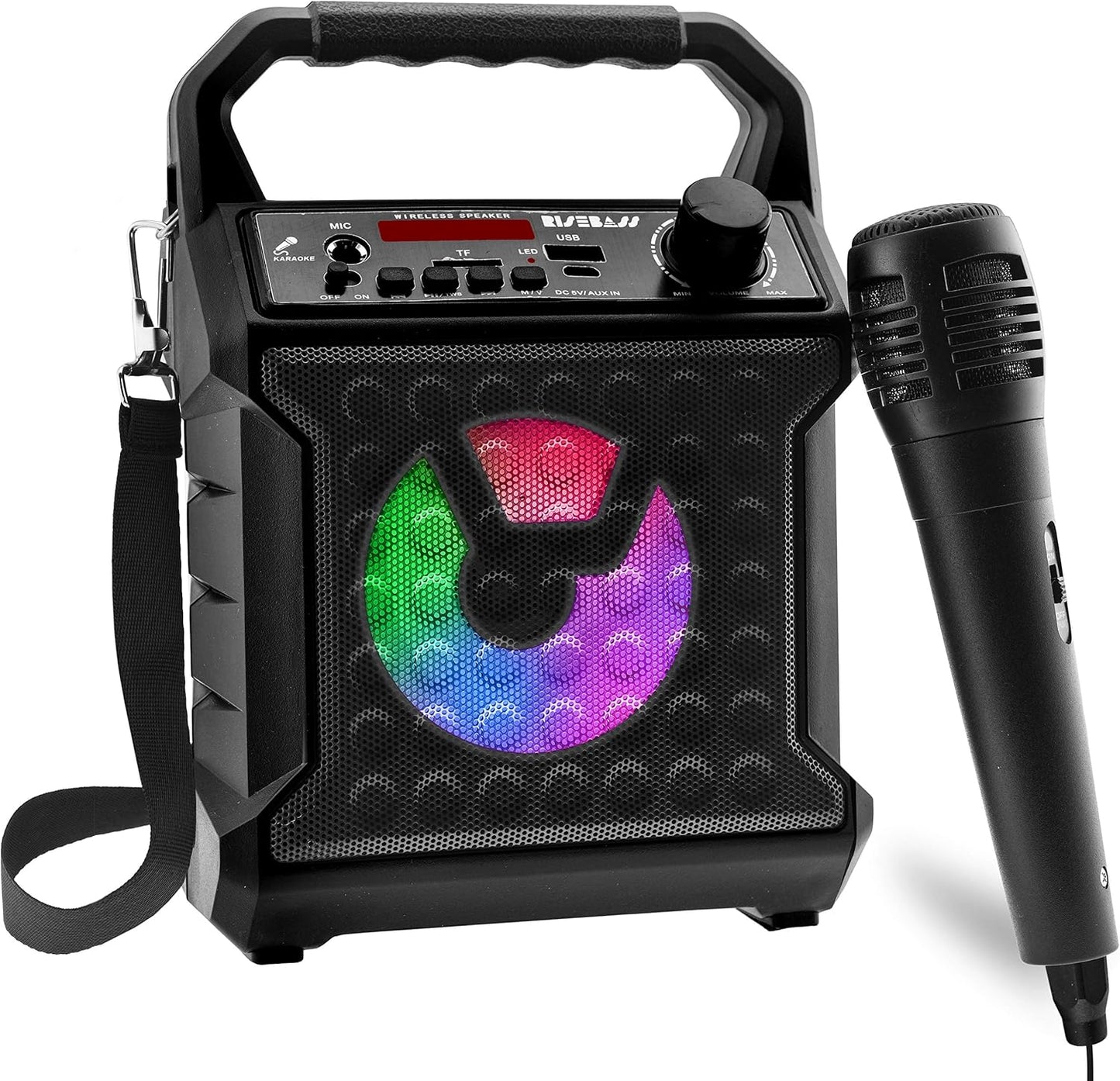 Kids Portable Karaoke Machine & Microphone-2