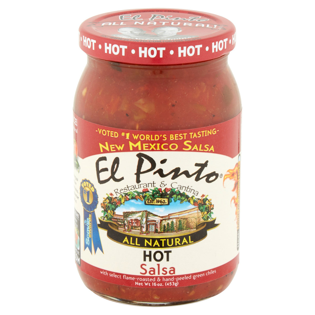 El Pinto Hot Salsa (6x16Oz)-1